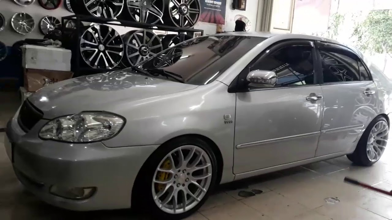 Corolla Altis 2006 Pakai Velg HSR Oster Jd106 R17 By Autostar TKB Group
