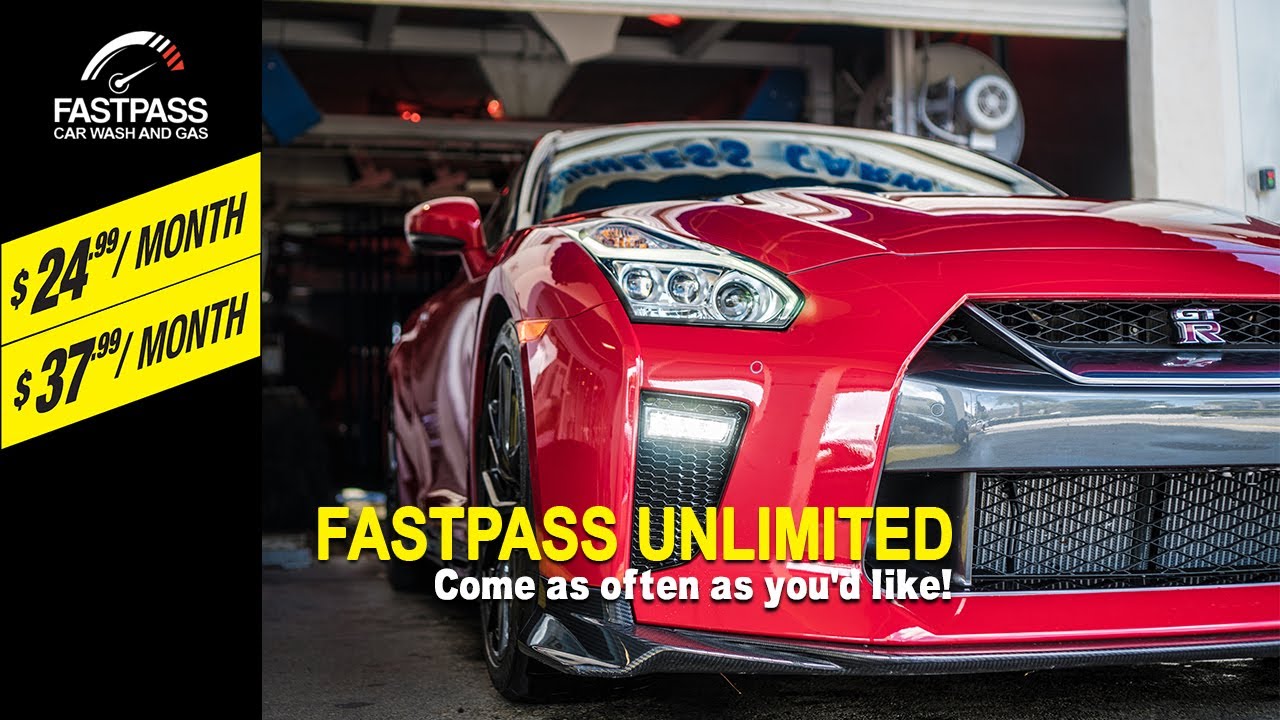 FASTPASS Car Wash & Gas - UNLIMITED Car Wash Plan