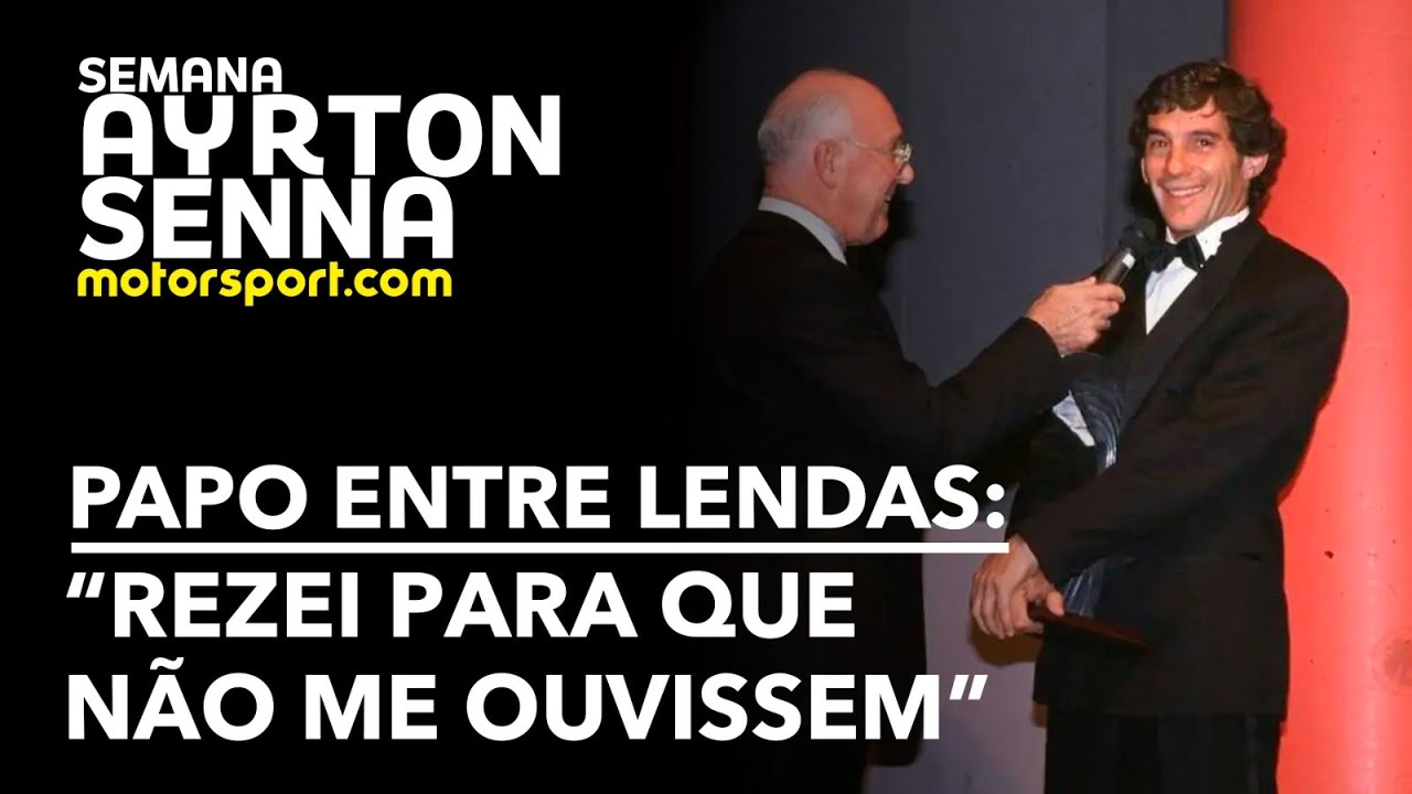Tretas com RON DENNIS e BALESTRE, recorde e +: SENNA DESABAFA com Murray Walker no Autosport Awards