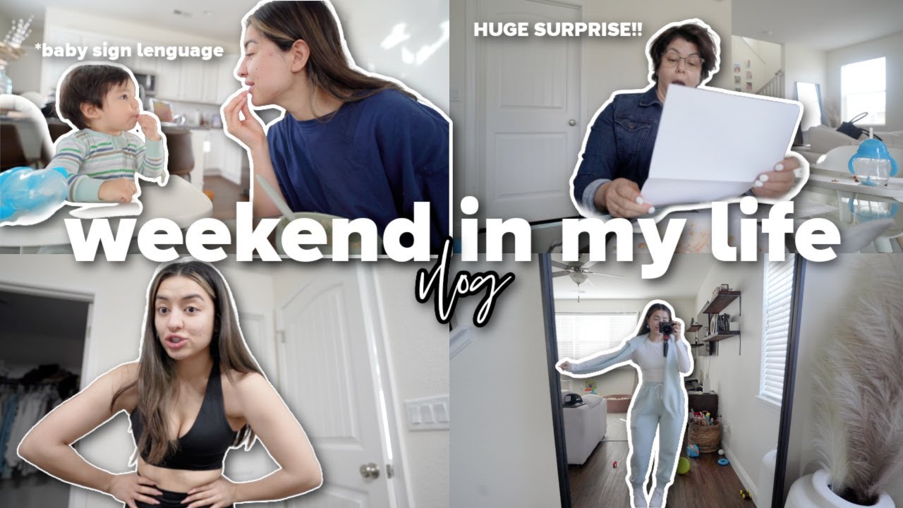 a WEEKEND in my life *SURPRISING MY MOM*