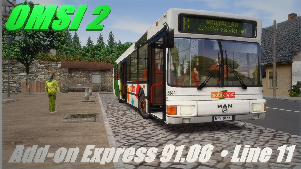 OMSI 2 • Express 91.06 • Line 11 • MAN NL202 EN92 ZF