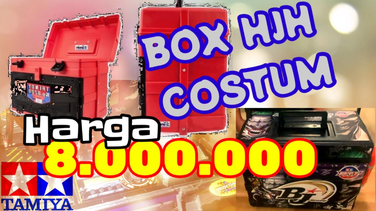 BOX TAMIYA HARGA 8 JUTA  (HJH COSTUM)