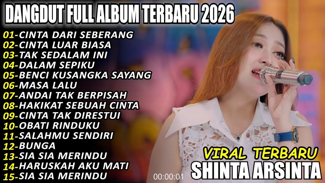 LAGU DANGDUT VIRAL 2026‼️ Full Album Shinta Arsinta Nonstop Enak Didengar