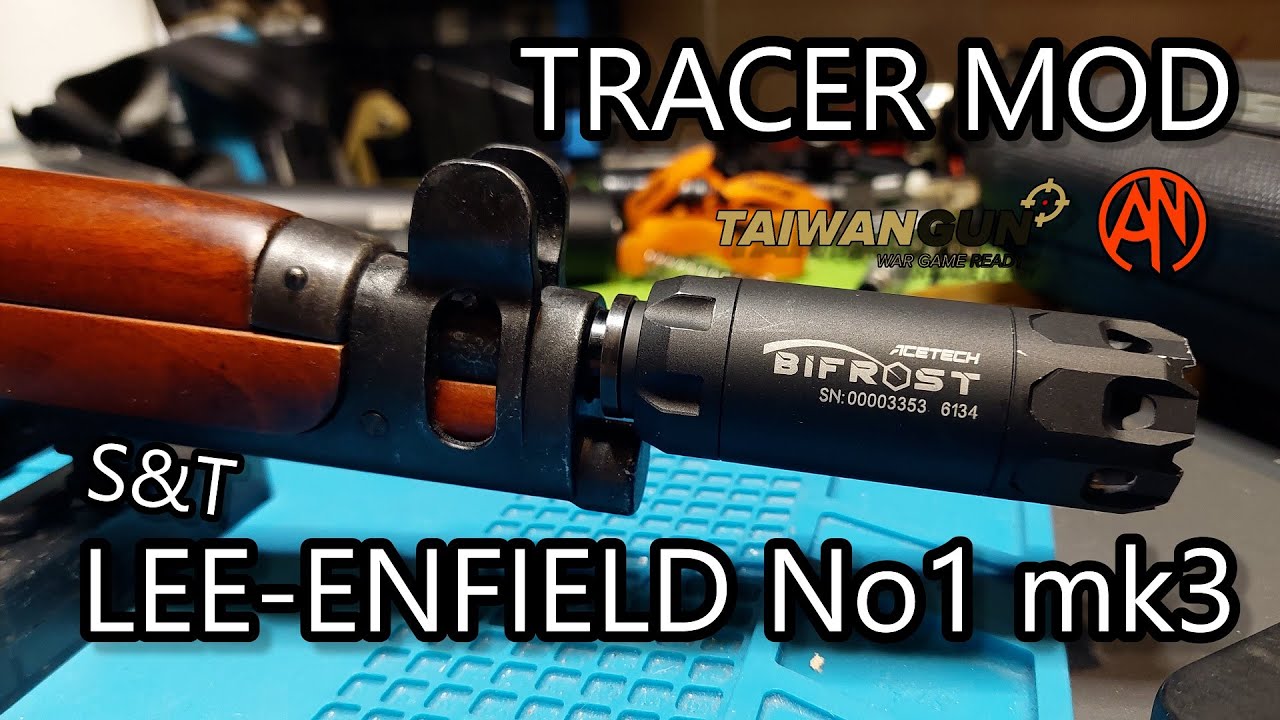 Tracers + Lee-Enfield ? Disassembling and threading to 14mm S&T no1 mk3