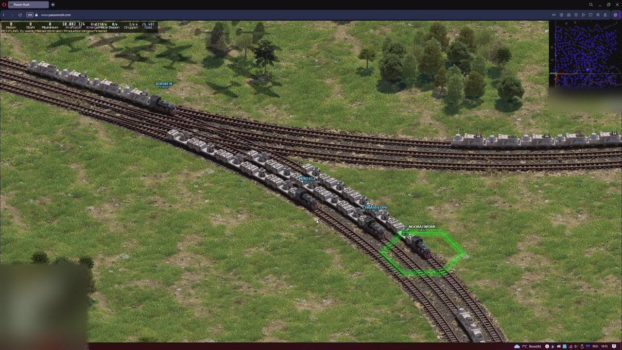 Mustangs going to PeterQ´s Green Homemap Part ONE