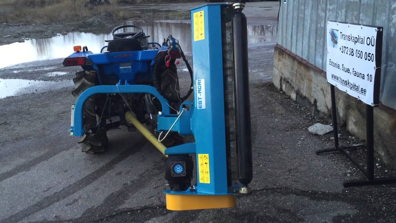 EST-AGRI  AGL 125/145/165 hooldusniiduk / flailmower.