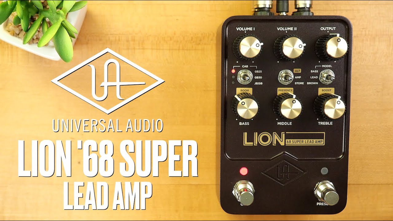 Universal Audio UAFX Lion '68 Super Lead Amp (Stereo)
