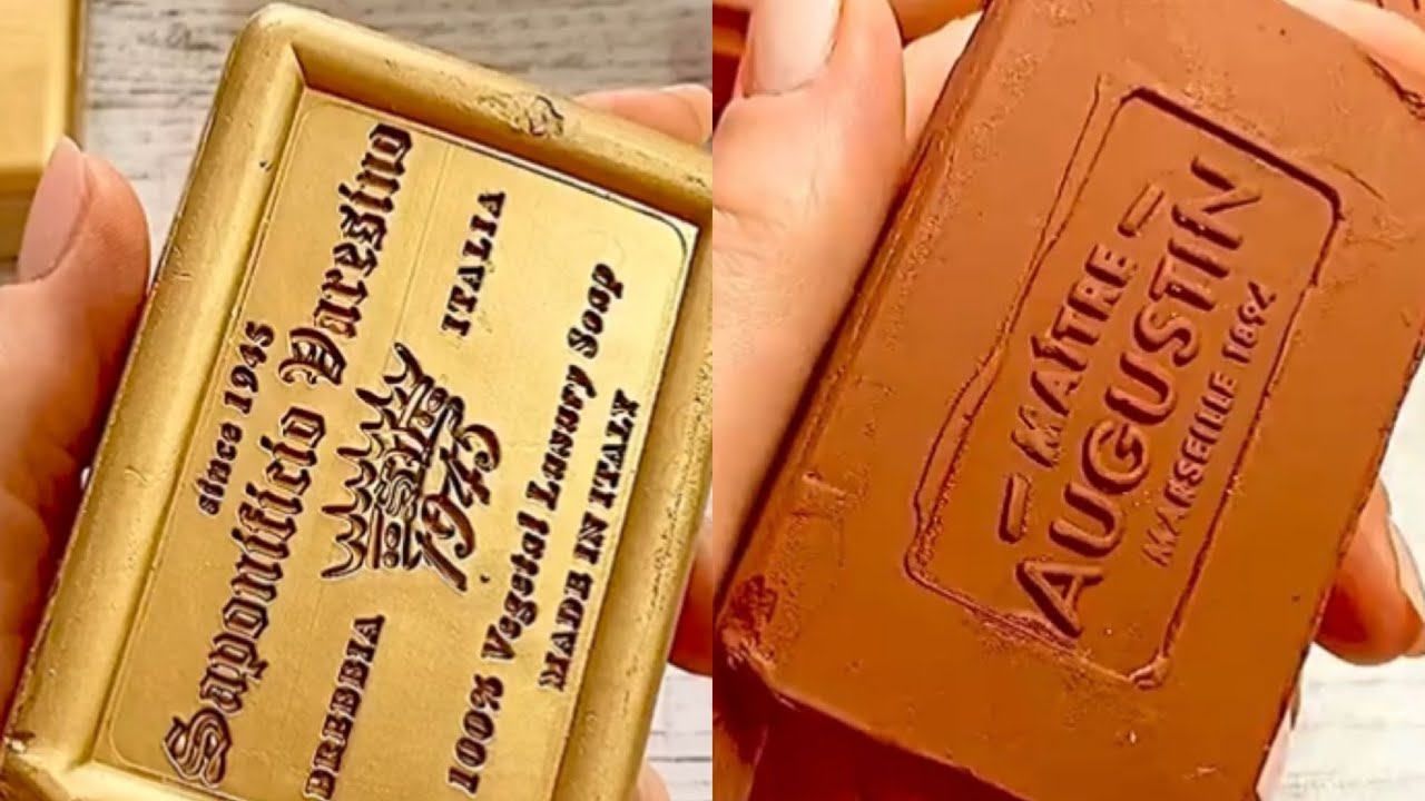 ASMR soap cutting Мыло АСМР