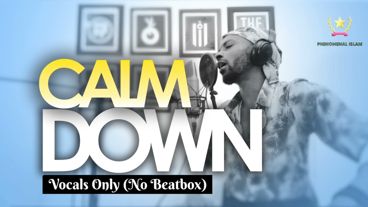 Rhamzan Days - Calm Down - Rema x Selena Gomez / Vocals Only / No Music / Beatbox Free