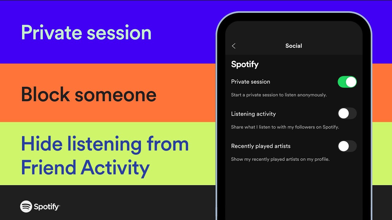 How to enable private listening and restrict who can see your listening activity on Spotify