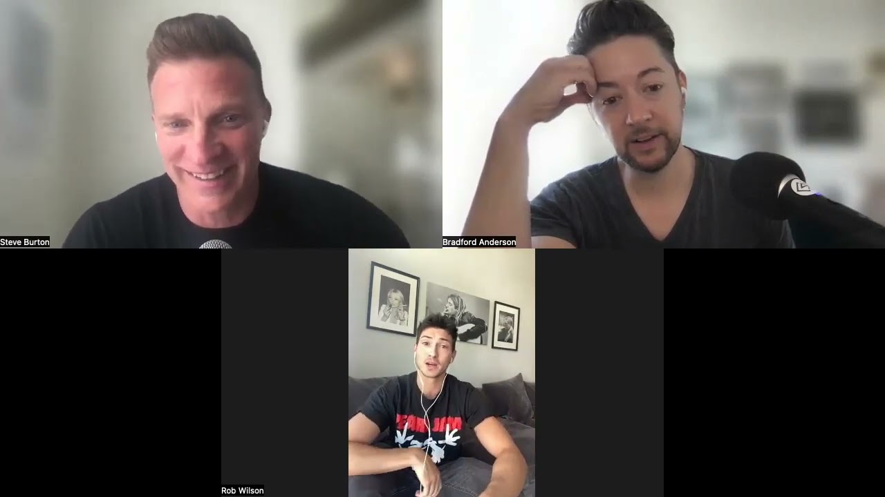 How Did Robert Scott Wilson Get His Start on Days? With Steve Burton and Bradford Anderson