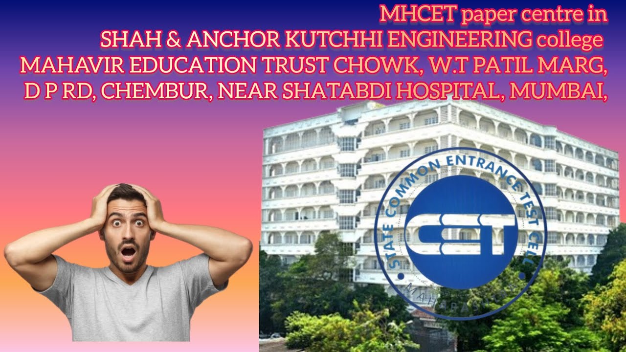SHAH & ANCHOR KUTCHHI ENGINEERING COLLEGEMAHAVIR EDUCATION TRUST CHOWK, W.T PATIL MARG,
