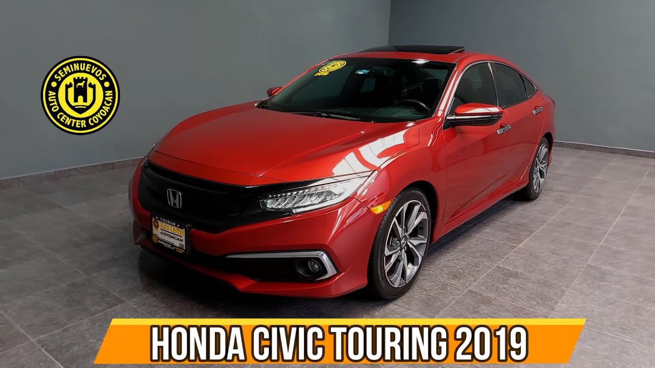 Honda Civic Touring 2019 Moderno y vanguardista
