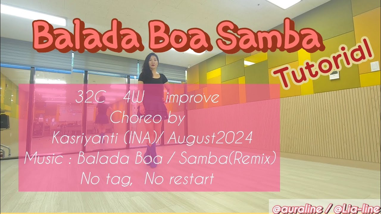 Balada_Boa_Samba/ Tutorial / 발라다_보아_쌈바/ 티칭영상/ 쌈바_베이직