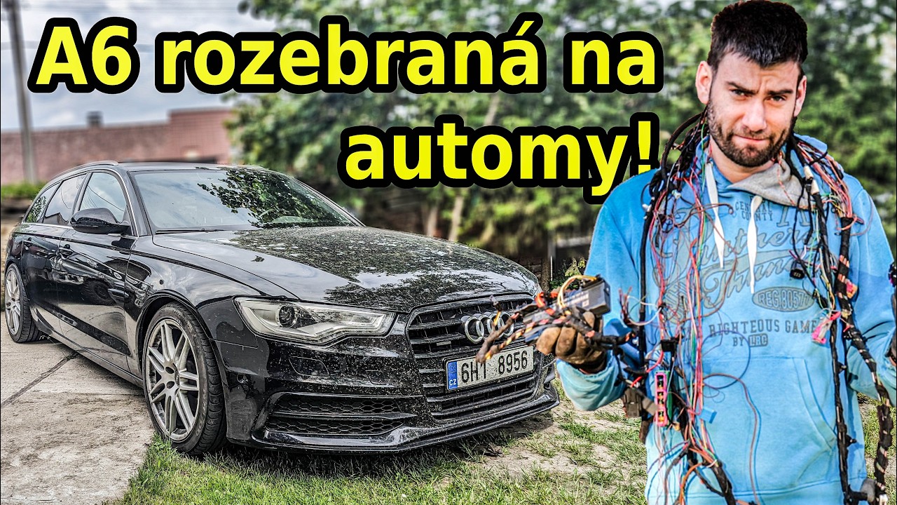 Dodělávám vyhřívaný volant a elektrický kufr do mé Audi A6 C7!