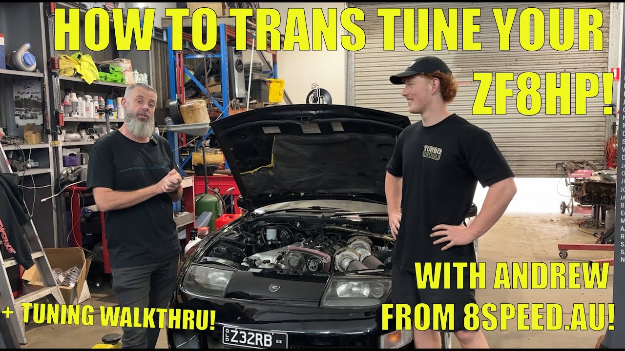 Тюнинг трансмиссии ZF8HP, замененной на 300ZX! Прохождение Turbolamik с Эндрю! [Эпизод 3]