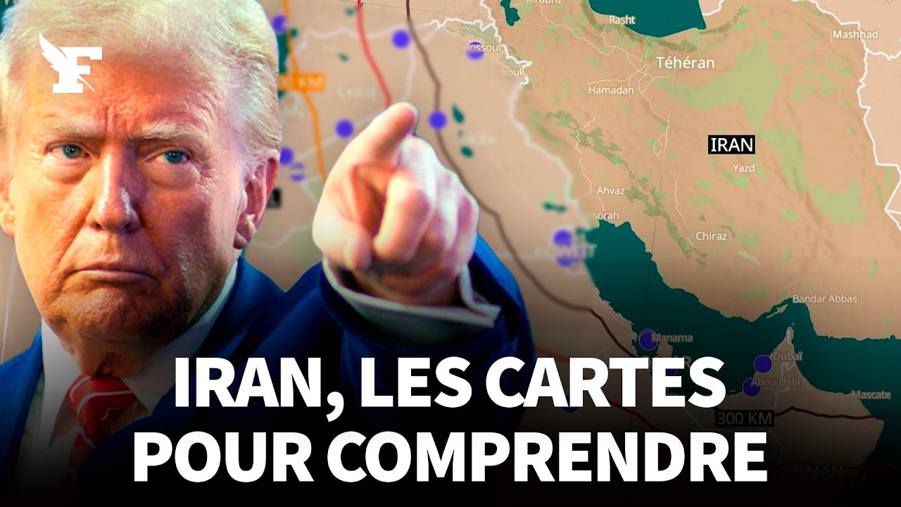 Guerre en Iran: les cartes pour comprendre le conflit
