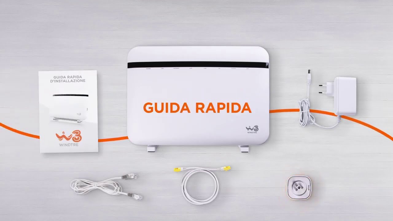 Installa il Modem WINDTRE HUB per navigare con internet a casa in FTTC!