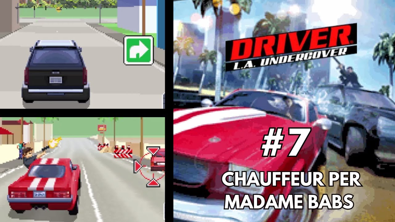 DRIVER L.A. UNDERCOVER #7 CHAUFFEUR PER MADAME BABS