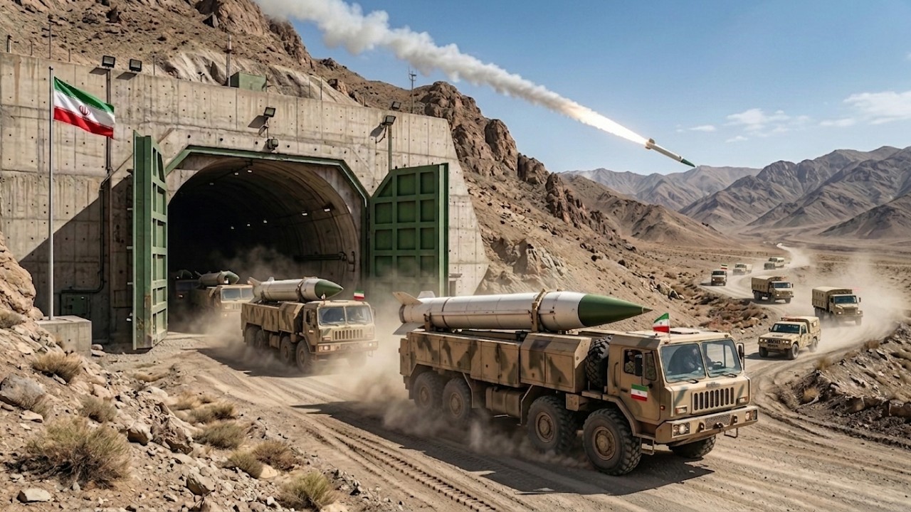 US Military Discovers Iran's Secret Underground Nuclear Tunnel &mdash; US Missiles Respond in Minutes!