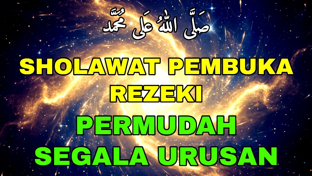 SHOLAWAT NABI TERBARU 2026 | SHOLAWAT MALAIKAT JIBRIL PEMBUKA PINTU REZEKI | sholawat bikin nangis