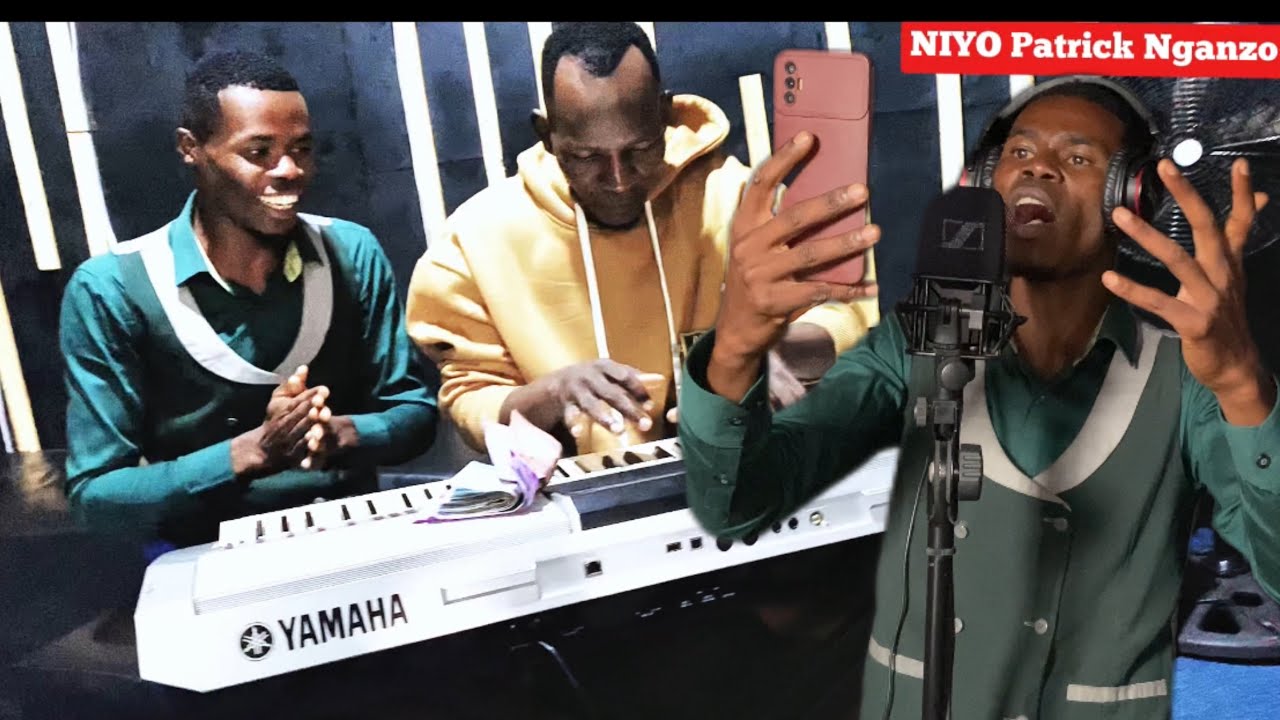 NIYO PATRICK Ajyanye Kayusi muri studio kuririmba Igisirimba biramunanira iby’Imana ikora 🤣🤣🤣🤣