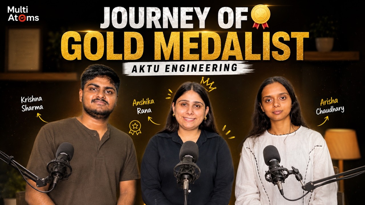 Gold Medalist & Chancellor Medalist's Journey | How She Became AKTU Rank 1 | Anshika Rana Podcast