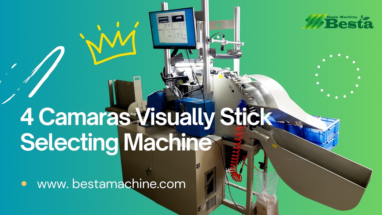 Wooden Ice Cream Stick Visually Fine Selecting Machine