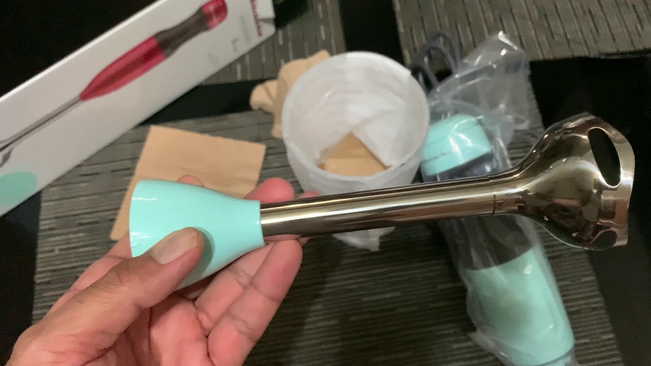 KitchenAid 2-Speed Hand Blender, Ice Blue (5KHB1231GIC)