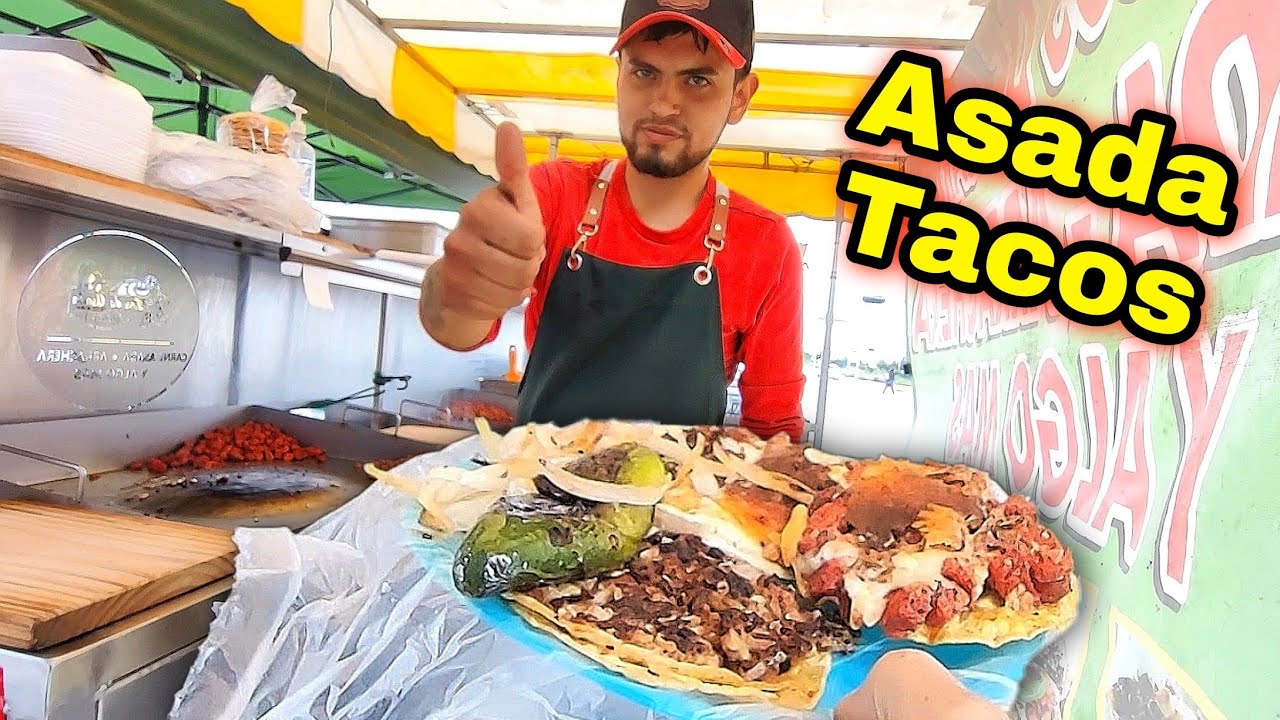 Street TACOS - Carne Asada - Mexican Street Food