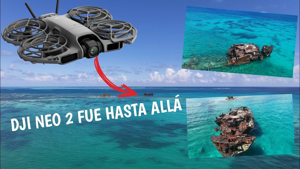Dji neo 2 fue hasta alla fue lejos 