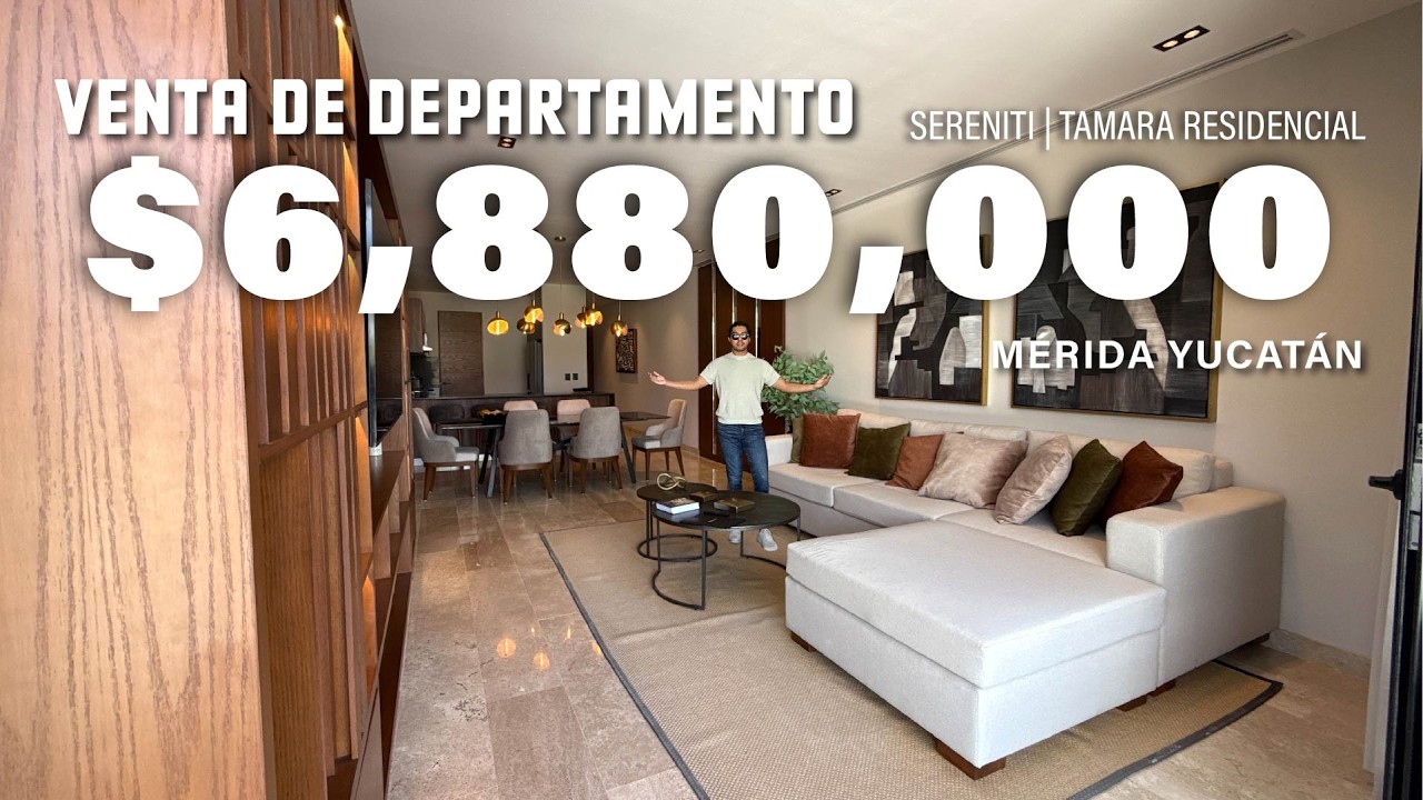 VENTA DE DEPARTAMENTO MÉRIDA YUCATÁN | Sereniti, Residencial Tamara | VIDA CON TODAS LAS COMODIDADES