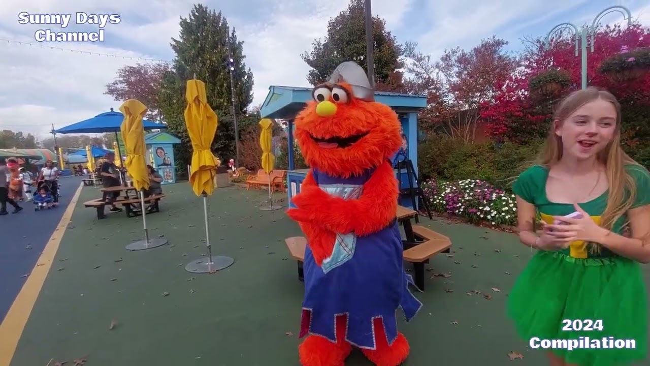 Paige's Sesame Place 2024 Compilation | Sesame Street Characters | Sesame Place | Sunny Days Channel