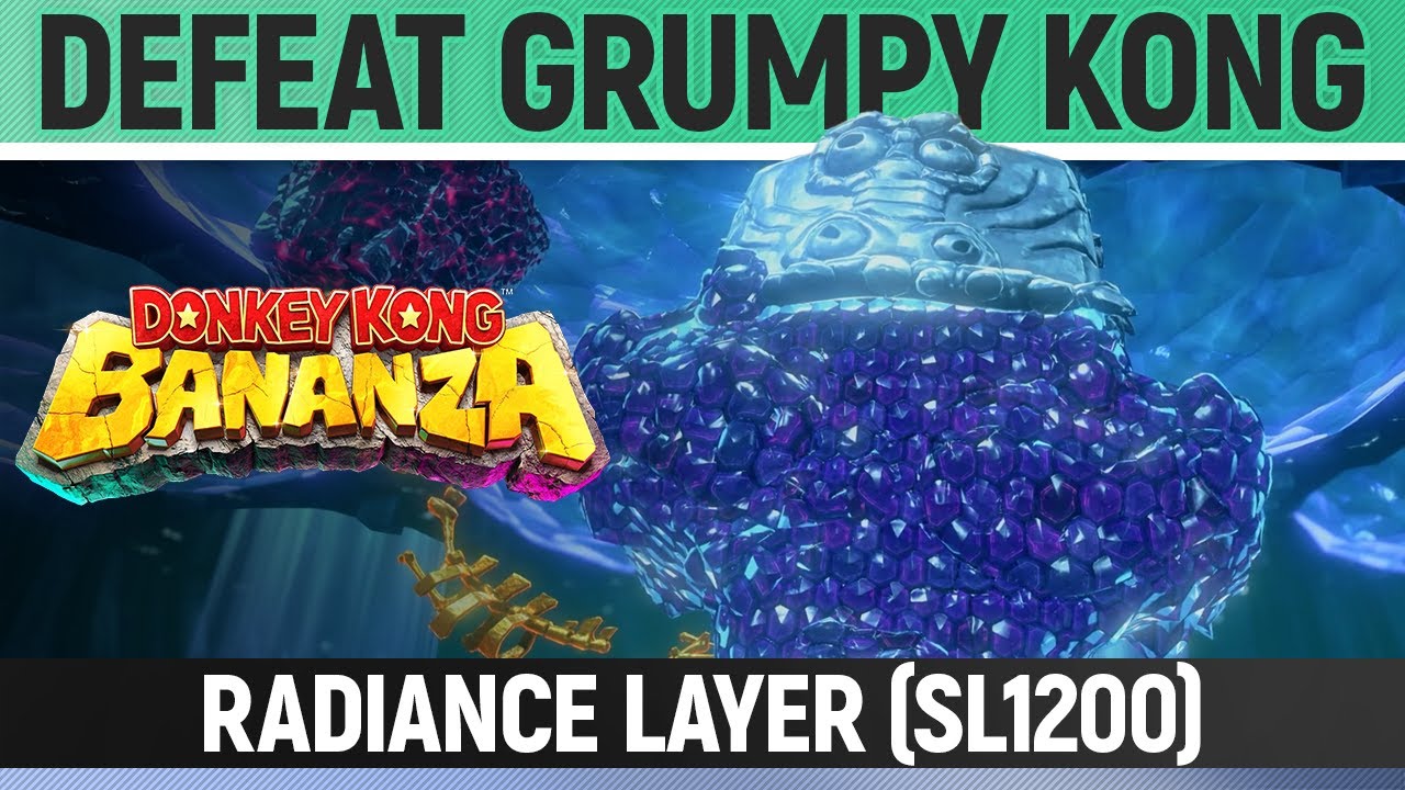 Donkey Kong Bananza - Defeat Grumpy Kong - Radiance Layer SL1200