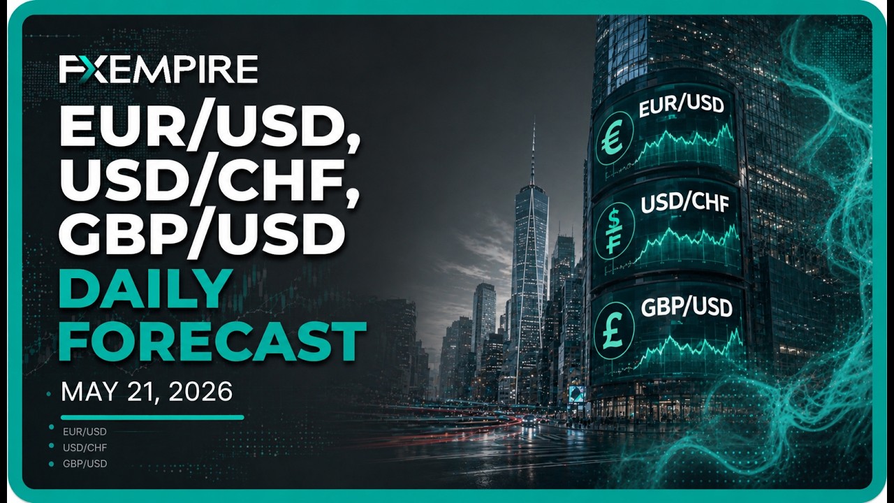 Прогноз цен EUR/USD, USD/CHF и GBP/USD, технический анализ (21 мая): USD борется с другими валютн...
