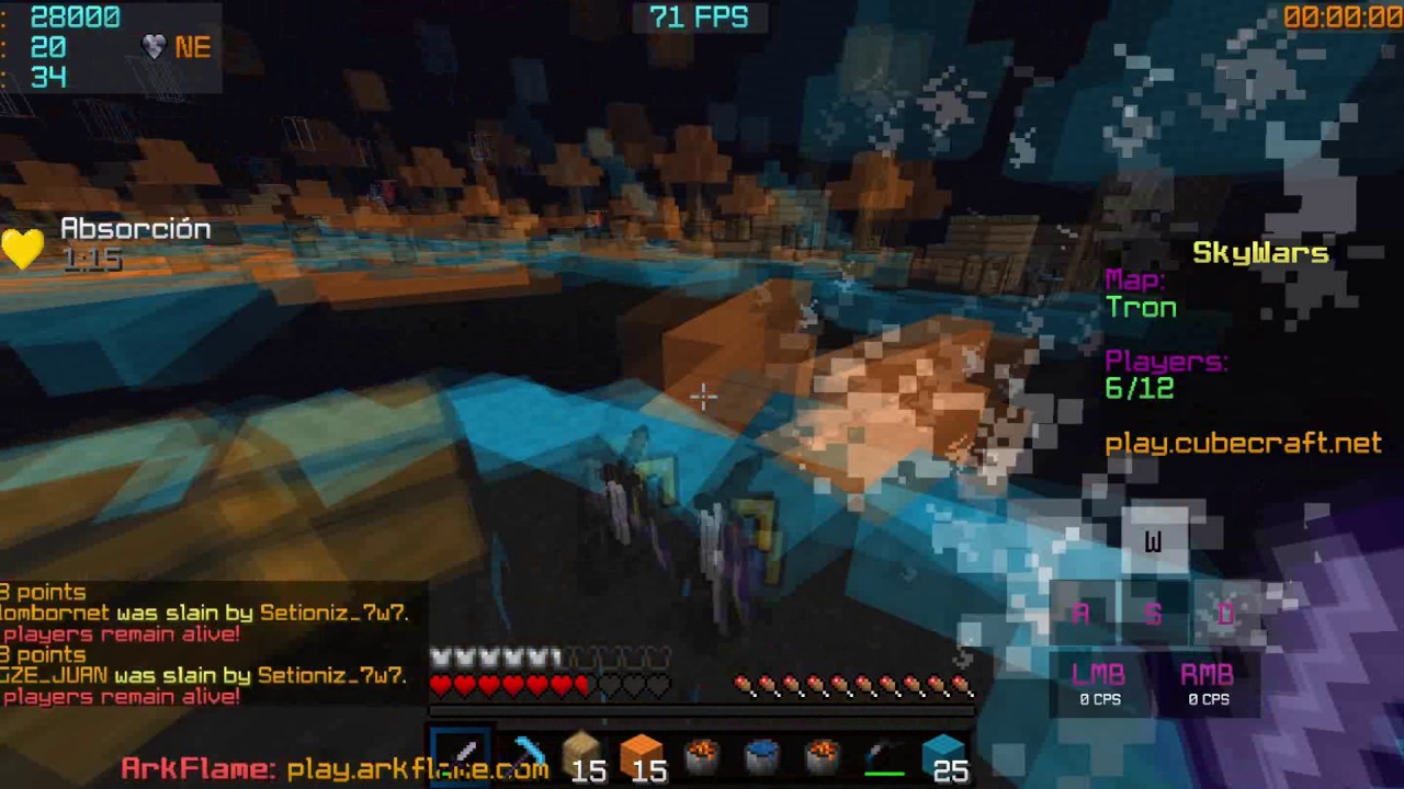 MINECRAFT| PARTIDA EPICA Y EL YOUTUBER NickSaurus11
