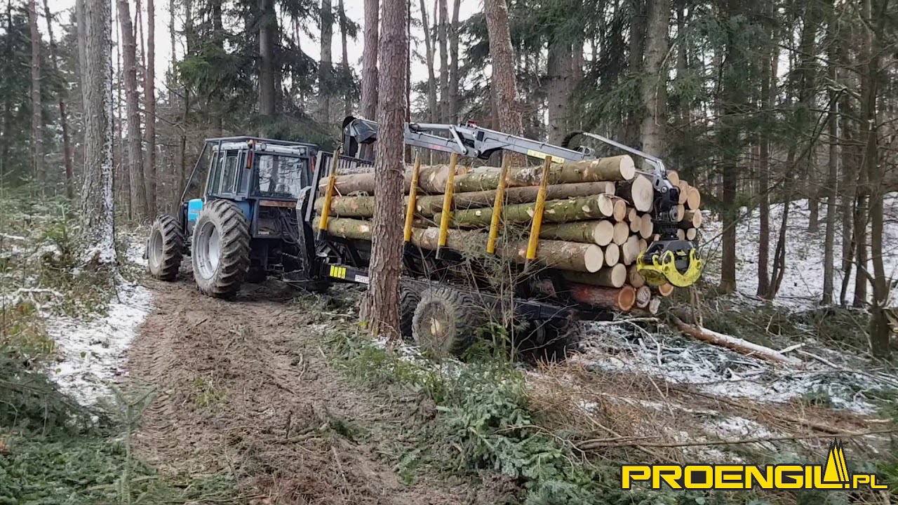 LM 15 4wd | ground speed PTO Drive | forest trailer with four wheel drive | PROENGIL