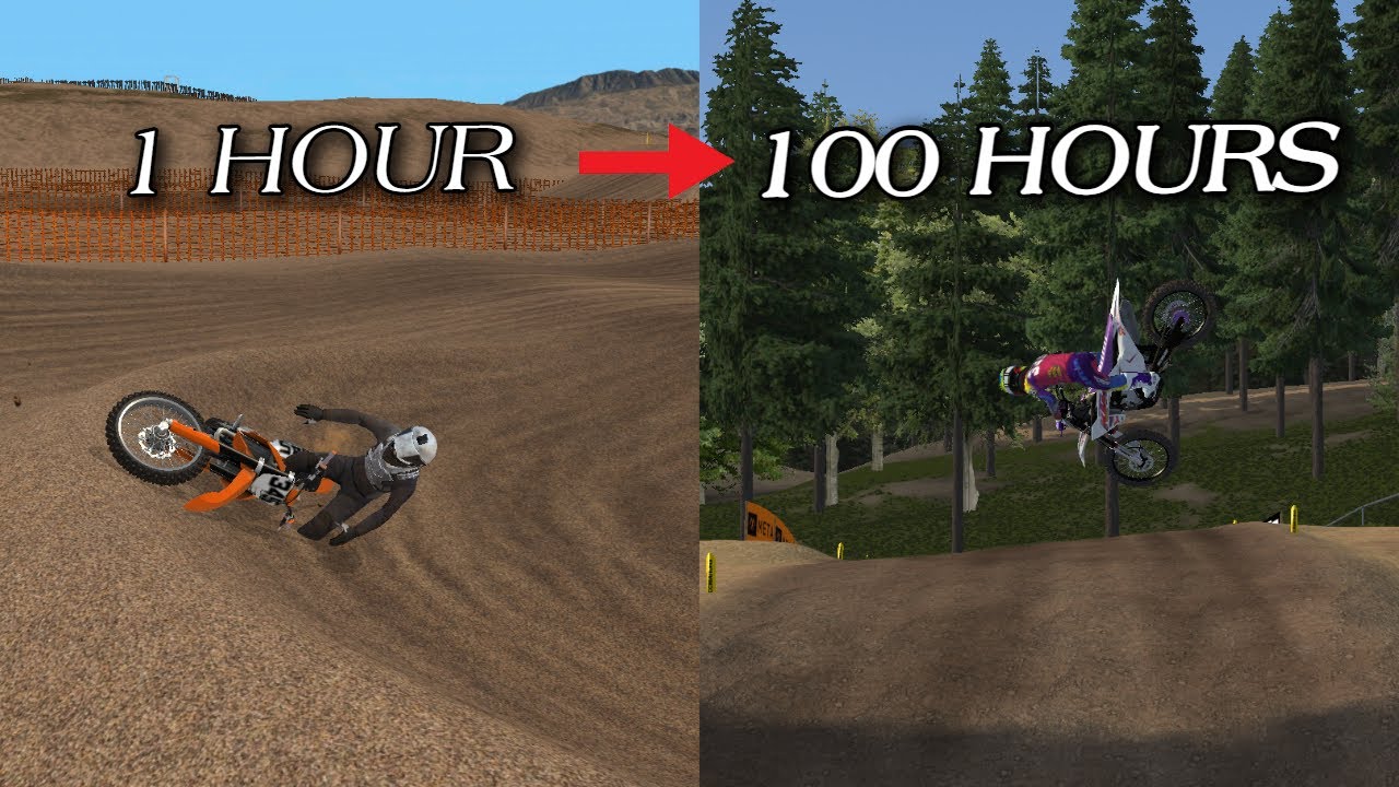 What 100 Hours Looks Like on MXBikes!