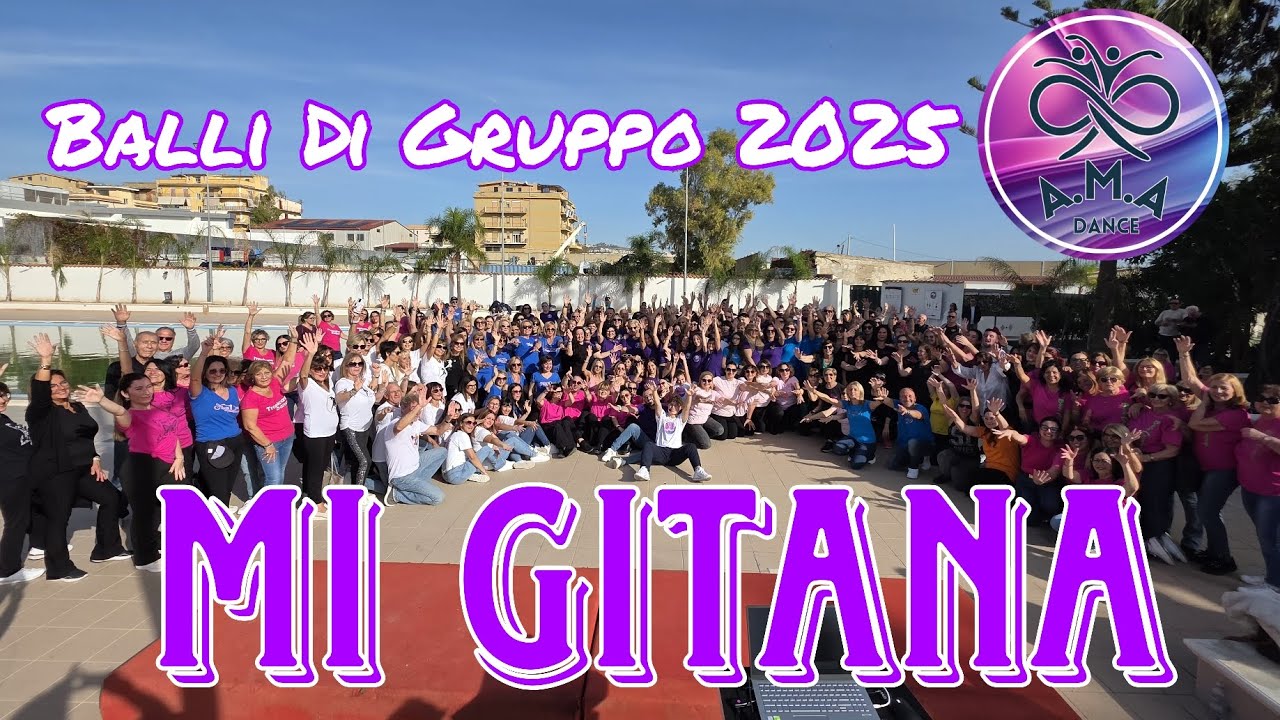 MI GITANA  || Coco JR, Alberto Toral, Kike Rodriguez || Coreo AMA Dance || Balli di Gruppo 2025