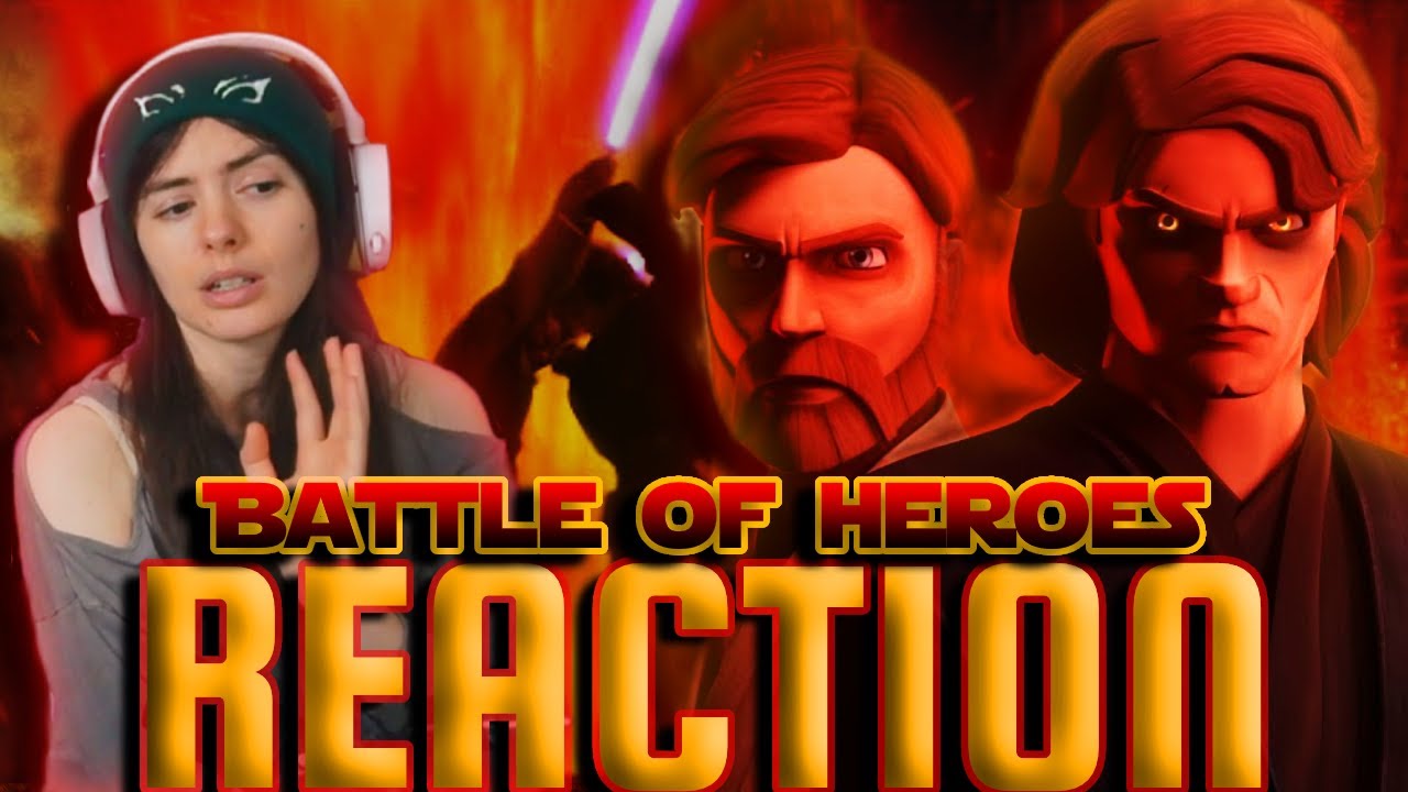Obi Wan vs Anakin - BATTLE OF HEROES - Fan Animation Reaction!