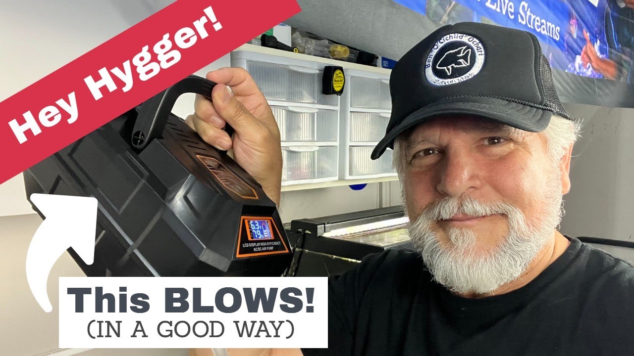 My FAVORITE Hygger Product *EVER!* [HG067 Portable/Rechargeable Air Pump]