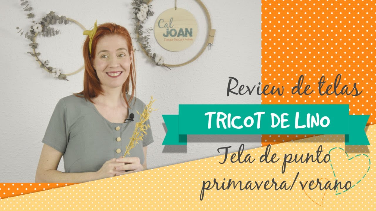 Review tricot de lino - telas de punto