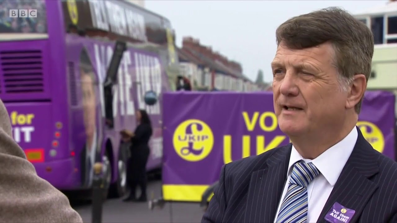 BBC John Pienaar calling  UKIP 