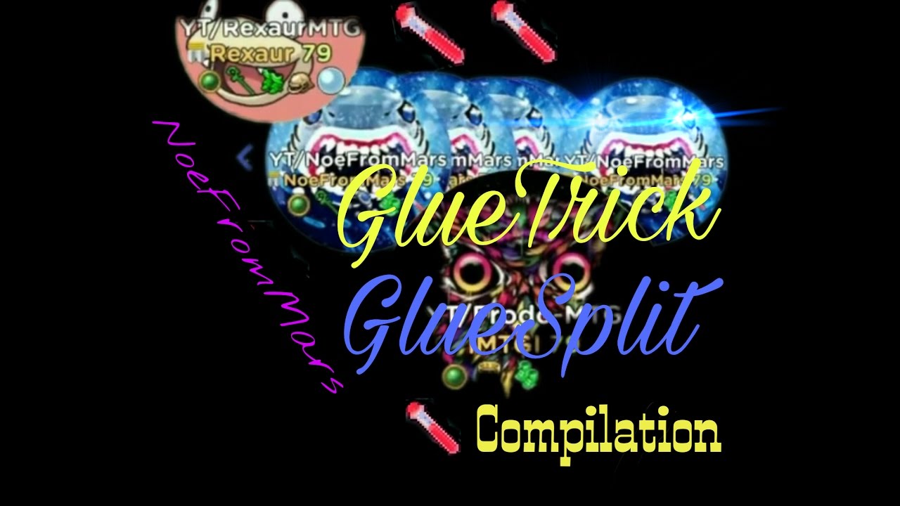 GlueSplit // GlueTrick &ndash; Agar.io 2.0 !!