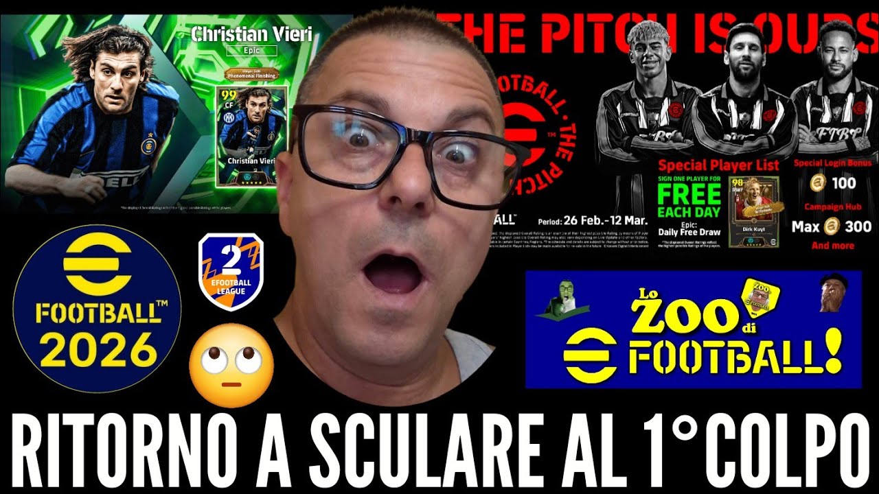 eFootball 26 DREAM TEAM - ‼️AGGIORNAMENTO DEL GIOVEDÌ CON NOVITÀ🌟,MA IL GAMEPLAY È PIÙ SMINCHIATO‼️ 
