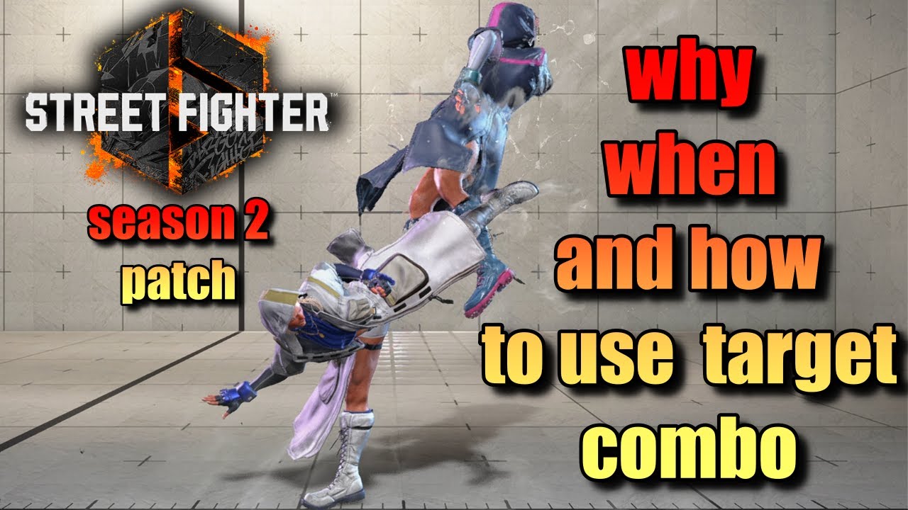 [SF6] The New target combo for cammy  is actuallly good!!!!