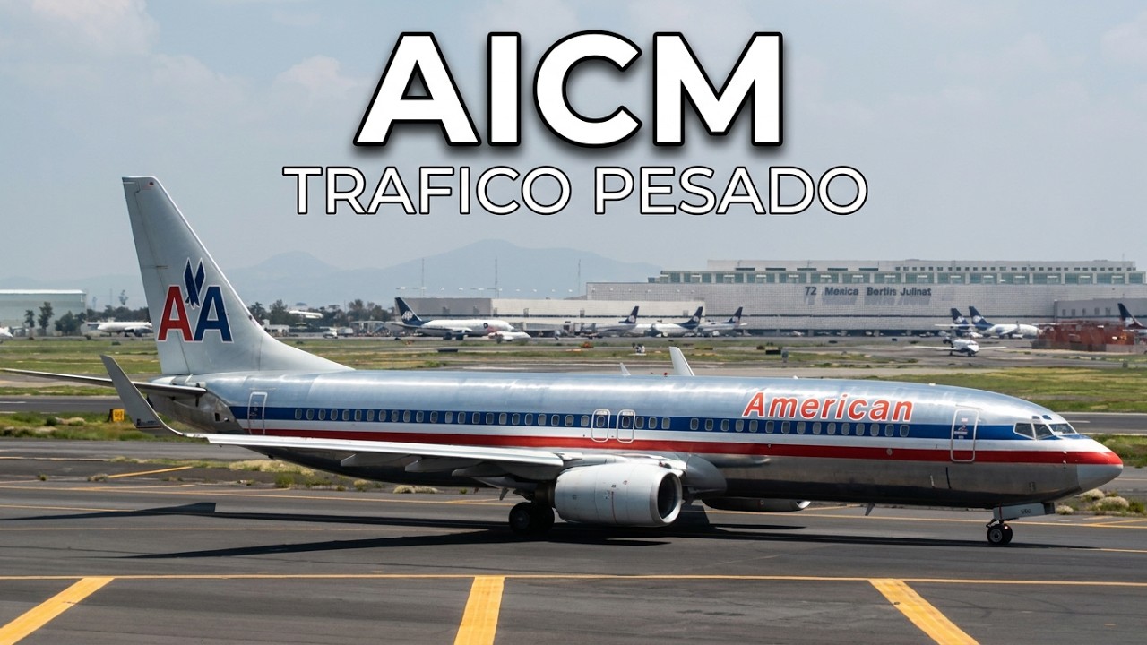 Aeropuerto Ciudad de Mexico (AICM) Aterrizajes y Despegues