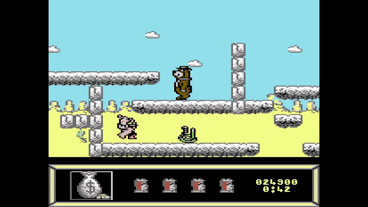 Yogi's Great Escape Longplay (C64) [50 FPS]