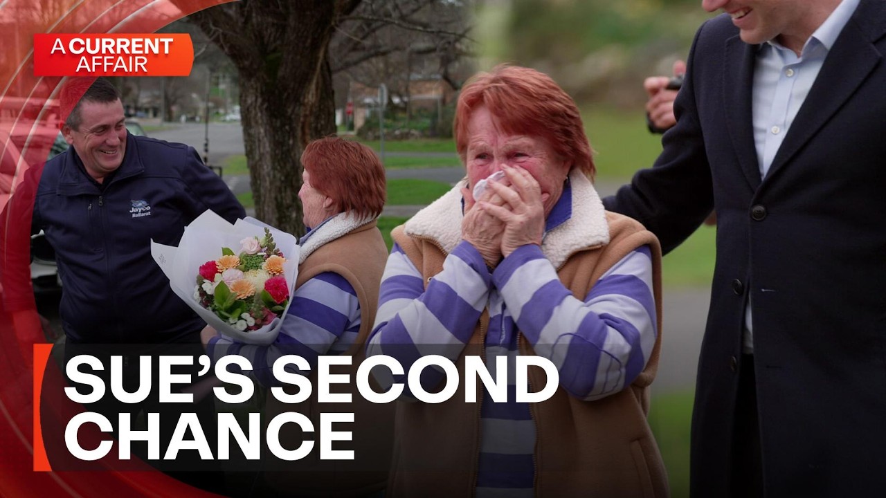 &lsquo;Just amazing:&rsquo; Scammed 71-year-old woman's surprise gift&nbsp;| A Current Affair