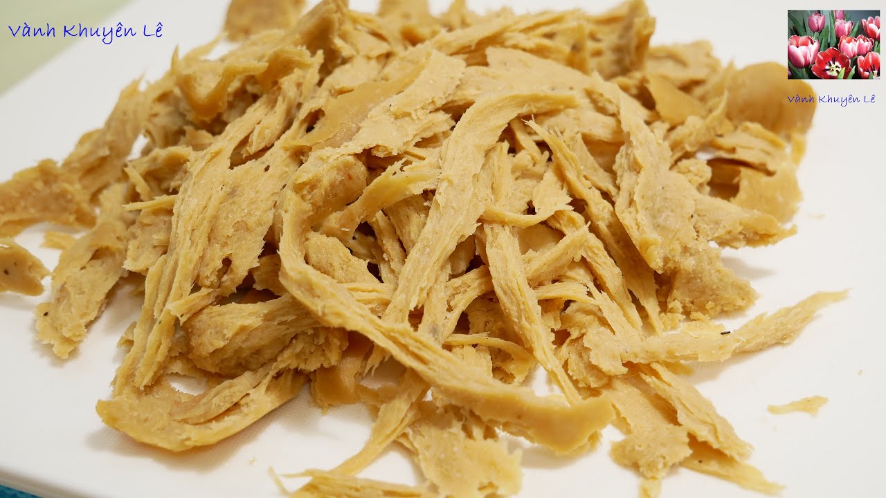 Gà Chay, Chả Chay, Bí Quyết Làm Thịt Gà Chay Dai Ngon từ Đậu Hũ, Vegan, Làm Mì Căn by Vanh Khuyen